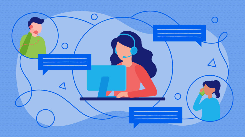 Liên hệ chăm sóc khách hàng, tiếp cận khách hàng